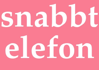 Synonym snabbtelefon