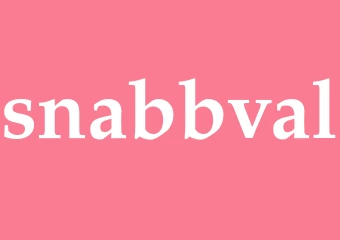 Synonym snabbval
