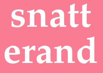 Synonym snatterand