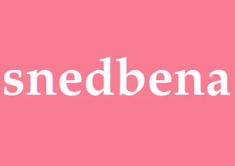 Synonym snedbena