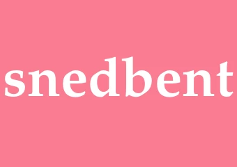 Synonym snedbent