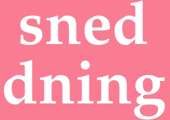 Synonym sneddning