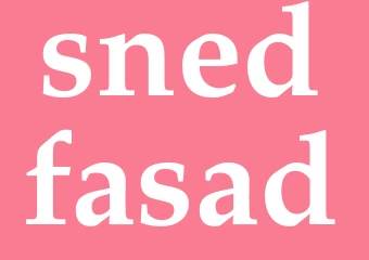 Synonym snedfasad