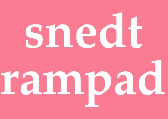 Synonym snedtrampad