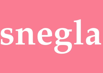 Synonym snegla