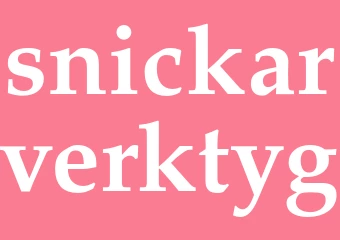 Synonym snickarverktyg