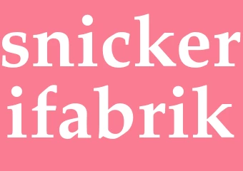 Synonym snickerifabrik