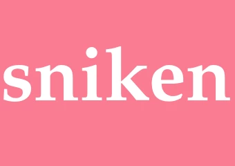 Synonym sniken
