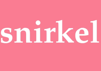 Synonym snirkel