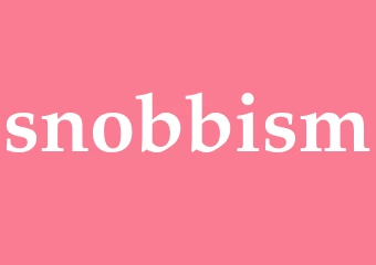 Synonym snobbism
