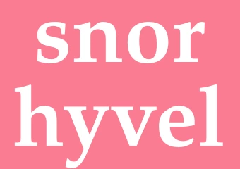 Synonym snorhyvel