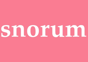 Synonym snorum