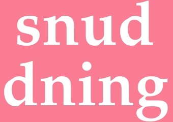 Synonym snuddning