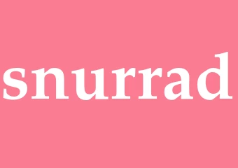 Synonym snurrad