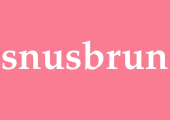 Synonym snusbrun