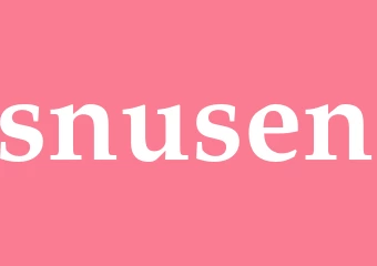 Synonym snusen