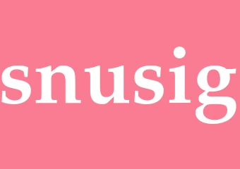 Synonym snusig