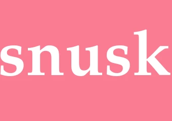 Synonym snusk