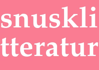 Synonym snusklitteratur
