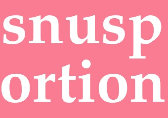Synonym snusportion