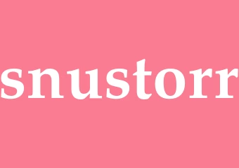 Synonym snustorr