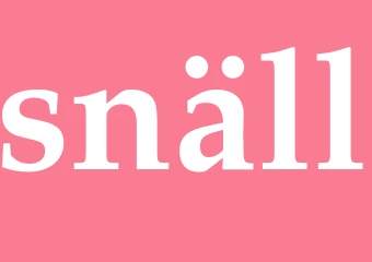 Synonym snäll