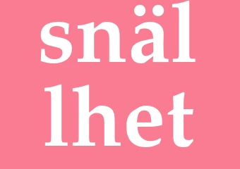 Synonym snällhet