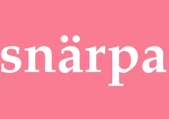 Synonym snärpa