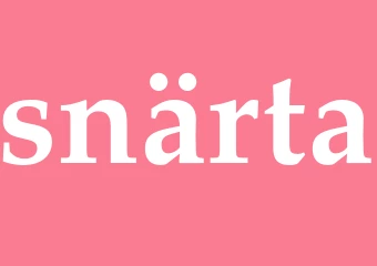 Synonym snärta