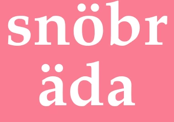 Synonym snöbräda