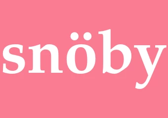 Synonym snöby