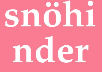 Synonym snöhinder