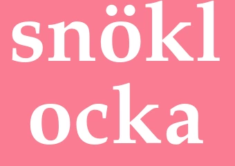 Synonym snöklocka