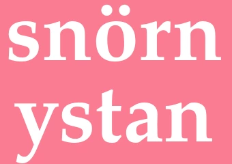 Synonym snörnystan