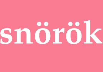 Synonym snörök