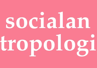 Synonym socialantropologi