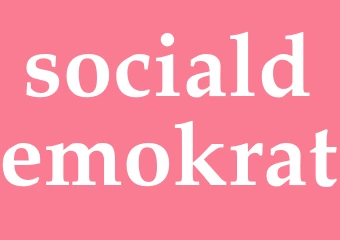 Synonym socialdemokrat
