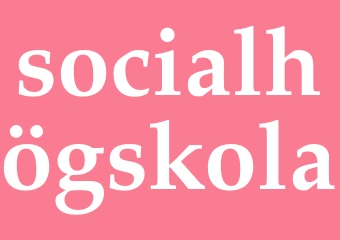 Synonym socialhögskola