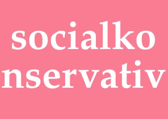 Synonym socialkonservativ