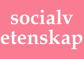 Synonym socialvetenskap