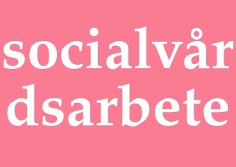 Synonym socialvårdsarbete
