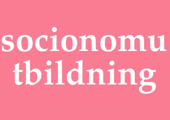 Synonym socionomutbildning