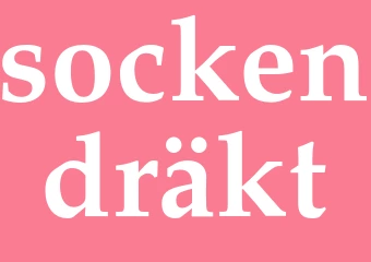 Synonym sockendräkt