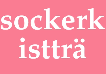 Synonym sockerkistträ