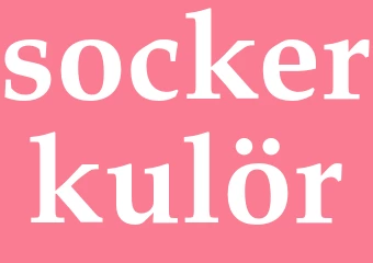 Synonym sockerkulör
