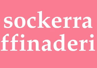 Synonym sockerraffinaderi