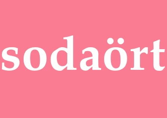 Synonym sodaört