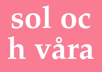 Synonym sol-och-våra