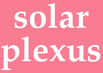 Synonym solarplexus