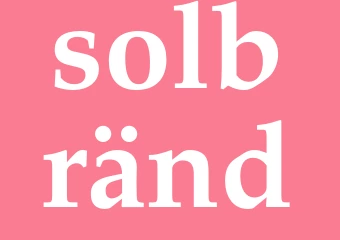 Synonym solbränd